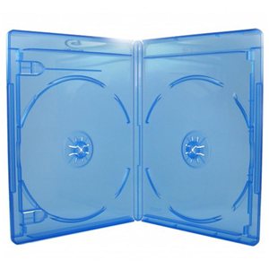 Blu-Ray 11mm Double Media Case (Holds 2 Blu-Ray/DVD/CD)