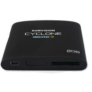 Sumvision Cyclone Micro 3 MKV USB/SD Media player - HDMI 1080p - 8GB Black  