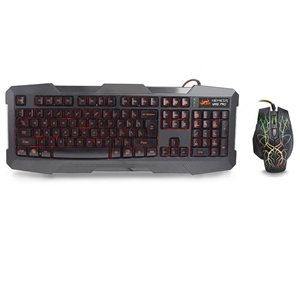 Sumvision Nemesis Kane Pro LED Gaming Keyboard Mouse Combo Bundle Set