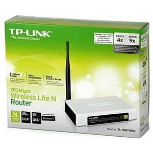highlight delete Pith TP-Link TL-WR740N Wireless Lite-N 150Mbps DSL Router