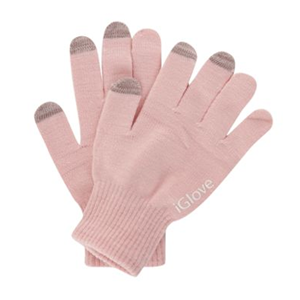 iGlove Touch Screen Devices Smart Phone Texting Glove One Size Pink