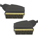 Scart Male to Male Video Cable Lead 0.75 Metre(078)