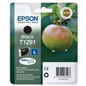 Epson T1291 / C13T12914010 Black Original Genuine Ink Cartridge - Apple