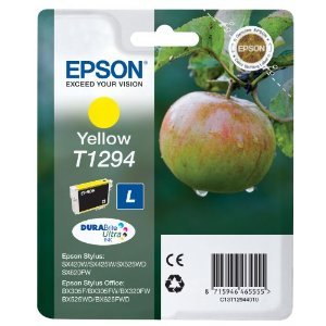 Epson T1294 / C13T12944010 Yellow Original Genuine Ink Cart Cartridge - Apple