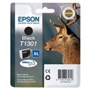 Epson T1301 / C13T13014010 Black Original Genuine Ink Cartridge - Stag Deer