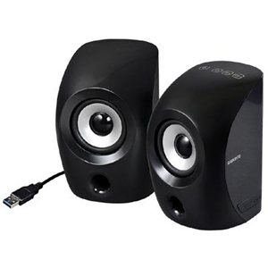 Gigabyte S3000 2.0 Multimedia Laptop / Computer Speakers USB Powered