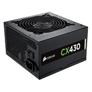 Corsair CX430 Builder Series 430 Watt Power Supply - 80 Plus Bronze Certified