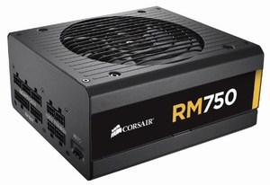 Corsair RM750 Watt Modular Power Supply - Gold Certified *