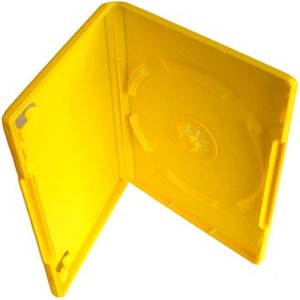 DVD Case Single Yellow 14mm (Single)